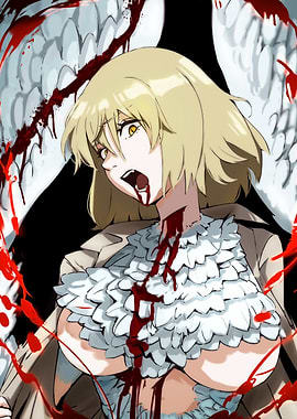 Bloody Angel Anime Girl