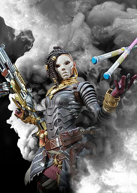 Apex Legends LIfeline character art