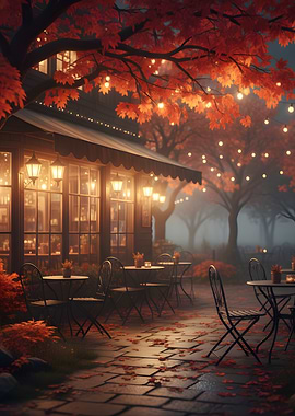 Autumn Cafe Ambiance