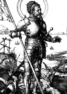 Saint George by Albrecht Durer