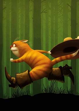 Puss in Boots Running