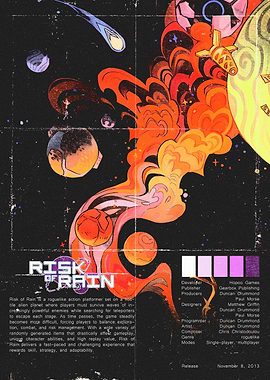 Risk of Rain Game Poster