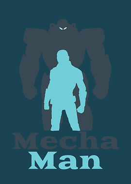 Mecha Man Illustration
