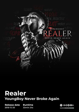 YoungBoy Never Broke Again Realer Album Cover