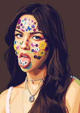 Olivia Rodrigo Sour Album Art