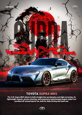 Toyota Supra MK5 Japanese Style