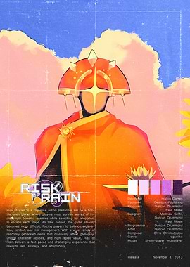 Risk of Rain Game Poster