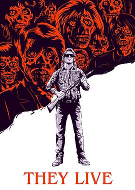 They Live Movie Poster Art