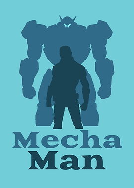 Mecha Man Illustration