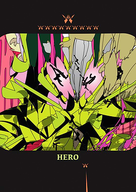 Abstract Hero Art Graphic