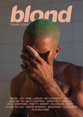 Frank Ocean - Blonde Album Cover