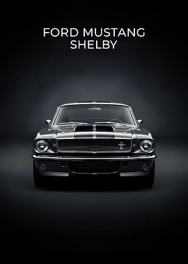 Ford Mustang Shelby poster