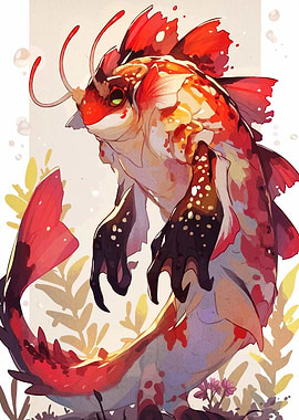 Koi Fish Monster