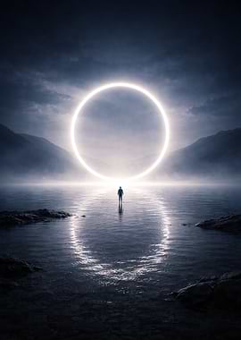 Mystical Portal on Water