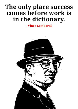 Vince Lombardi Success Quote