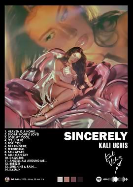 Sincerely Kali Uchis Album Cover