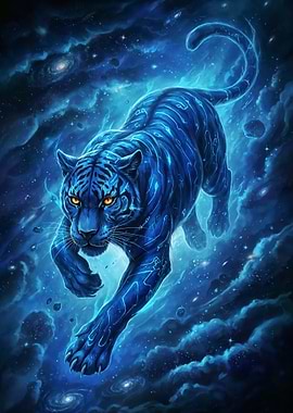 Cosmic Blue Tiger