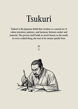 Tsukuri Japanese Belief Illustration