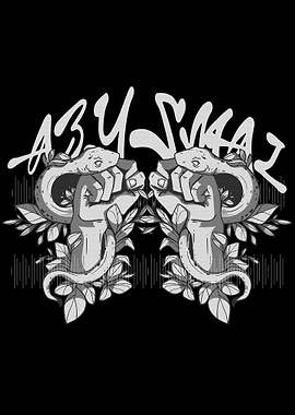 Snake Fist Bump Illustration