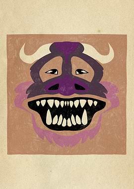 Dancing Diablitos - Monster Face Illustrations