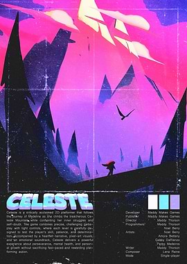 Celeste Game Poster