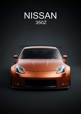 Nissan 350Z Car poster