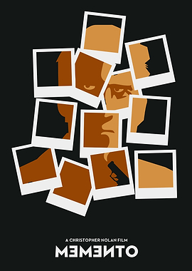 Memento Movie Poster Minimalist Design
