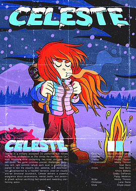 Celeste Game Cover Art