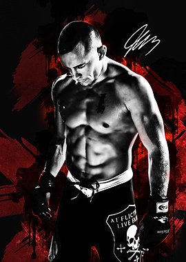 Georges St Pierre Portrait