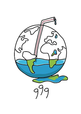 Earth with Straw and Melting Ice Wrld 999 Album