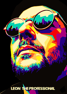 Leon the Professional Pop Art Portrait