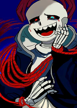 Horror Sans Digital Art