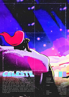 Celeste Game Cover Art