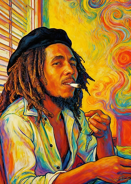 Bob Marley Portrait