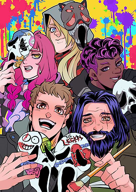 The Legion: Colorful Character Group Portrait