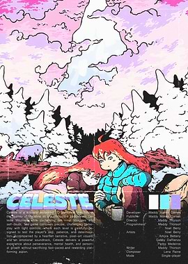 Celeste Game Cover Art