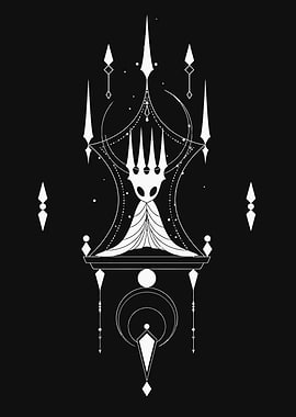 Hollow Knight Pale King Illustration
