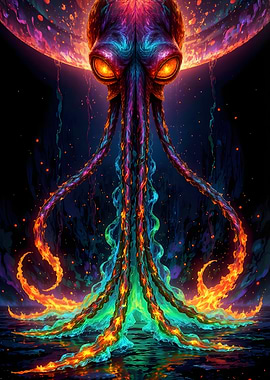 Cosmic Octopus Rising