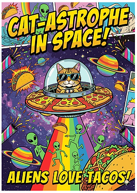 Cat-Astrophe in Space! Aliens Love Tacos!