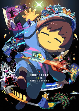 Undertale 10th Anniversary Fan Art