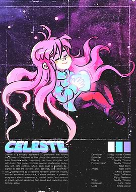 Celeste Game Poster