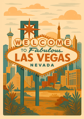 Welcome to Las Vegas Nevada Poster
