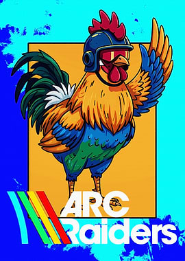 Arc Raiders Rooster Mascot