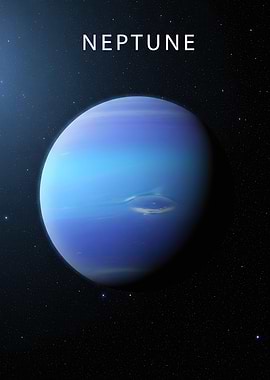 Neptune Planet Illustration