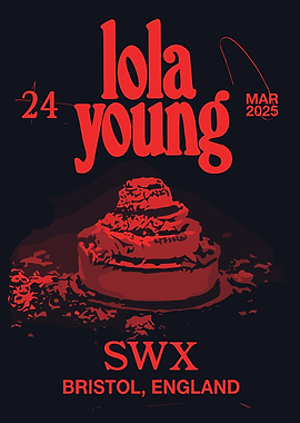 Lola Young Concert Poster
