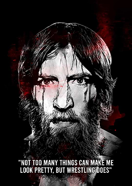Daniel Bryan Wrestling Portrait