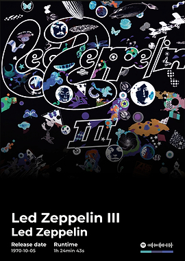 Led Zeppelin III Album Cover