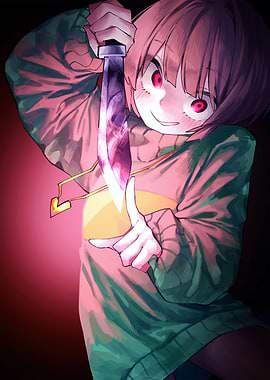 Chara with Knife