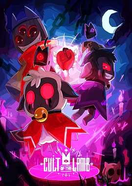 Cult of the Lamb Game Poster