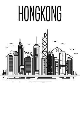 Hong Kong Skyline